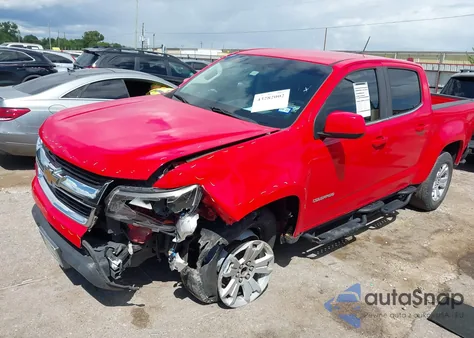 2019 Chevrolet Colorado Lt из США, поврежденный, VIN 1GCGSCEN2K1103884